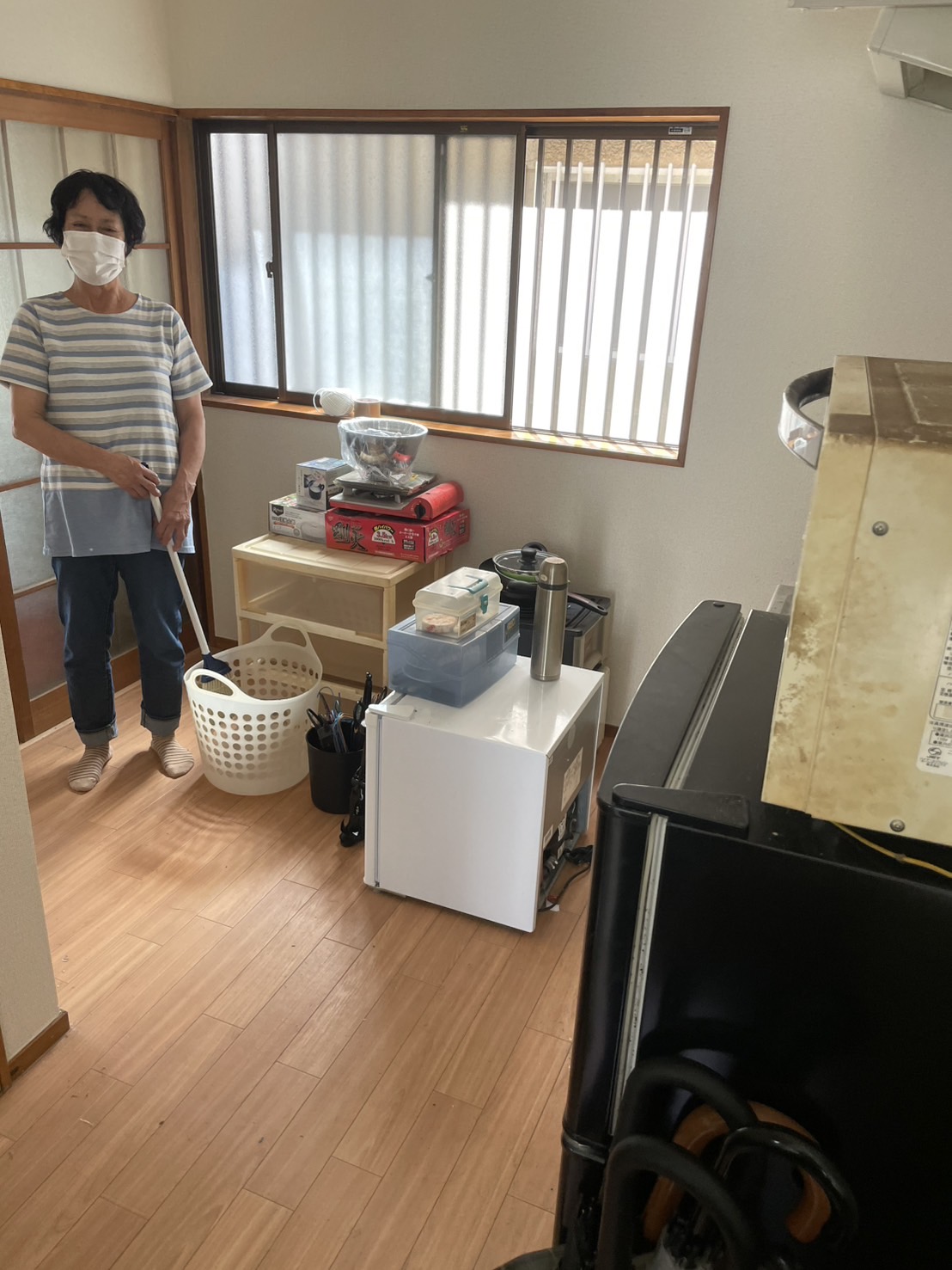 遺品整理・大掃掃除・一時多量ごみの回収処分のご依頼を承りました